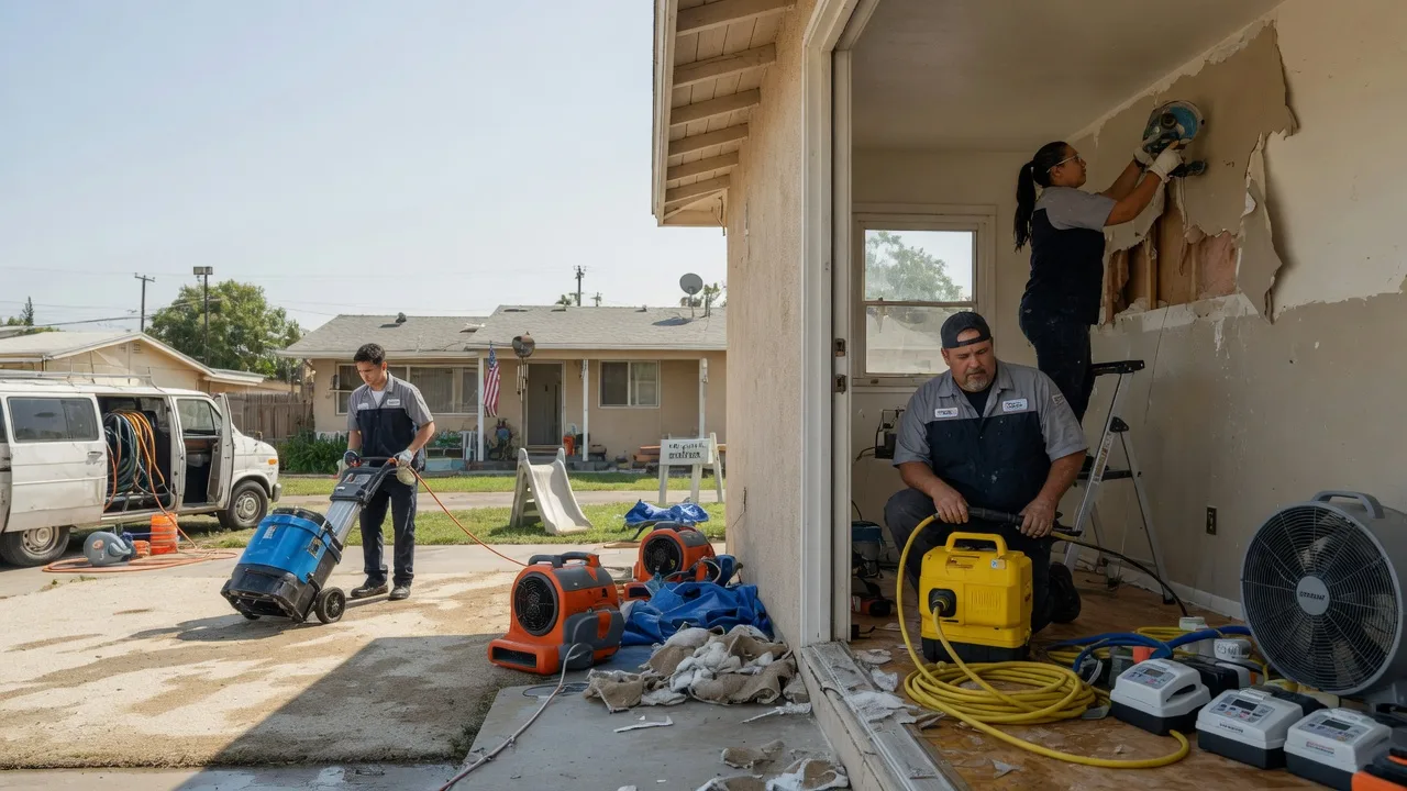 Water Damage Restoration in Center Point, TX near me